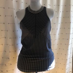 Athleta high neck racer back tank size XL